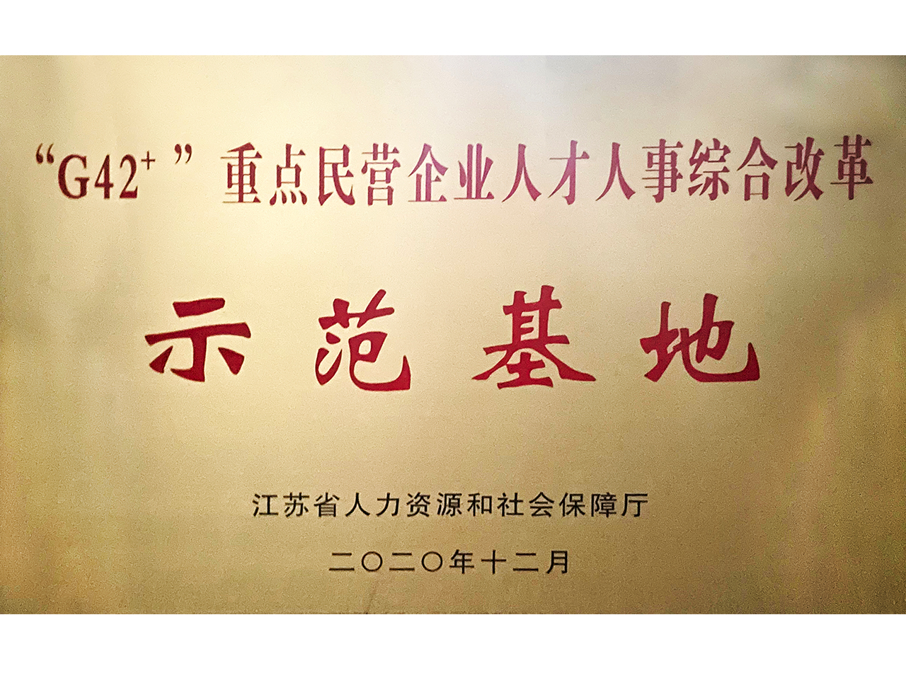 G42+沉点民营企业人才人事综合鼎新示范基地
