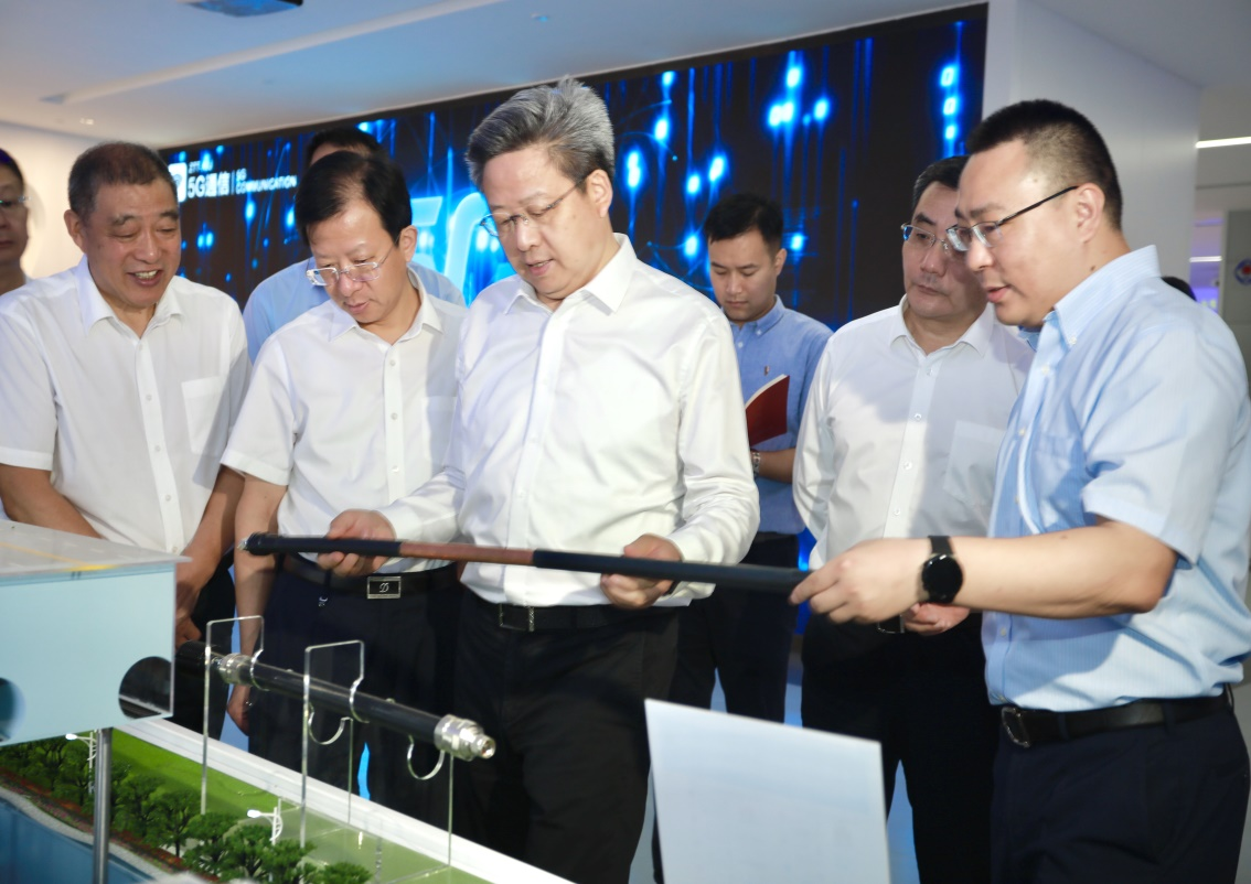 南通市委书记、市长吴新明调查腾博汇游戏官网科技